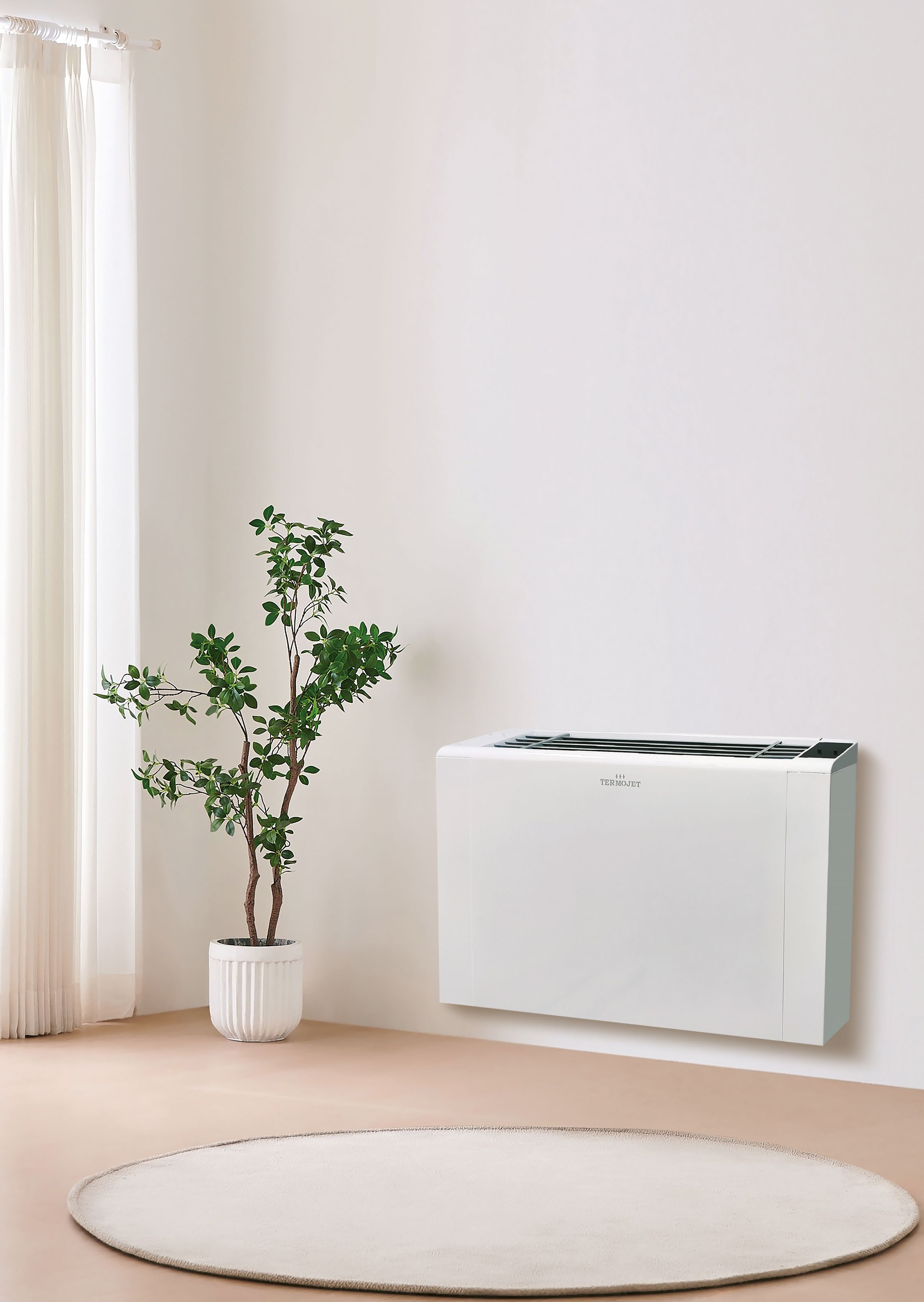 Фанкойл ультратонкий Termojet Slim YG-10 | 1,56/0,9 кВт